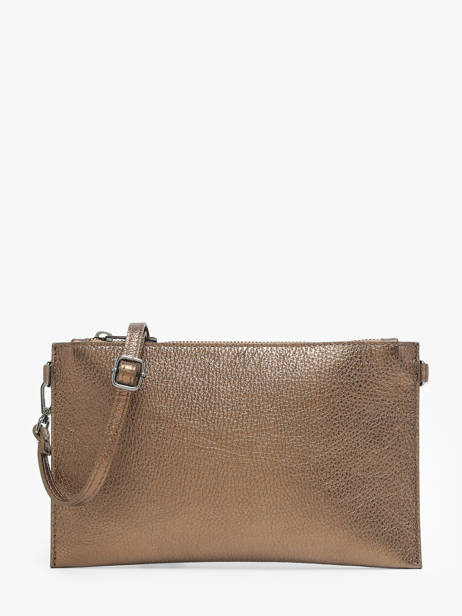 Cross Body Tas Caviar Leder Milano Bruin caviar CA240611