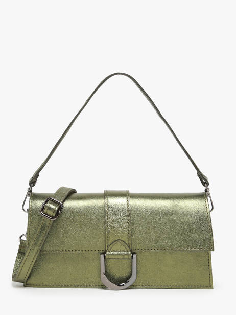 Schoudertas Nine Leder Milano Groen nine NI24066