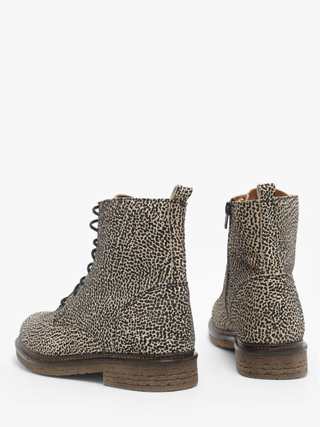 Enkellaarsjes Zag Uit Leder Aliwell Grijs women ZAG ander zicht 3