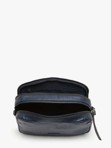 Cross Body Tas Heritage Leder Biba Blauw heritage TAC2L ander zicht 3