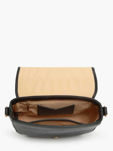 Cross Body Tas Vintage Leder Nat et nin Zwart vintage OLIVIA ander zicht 3