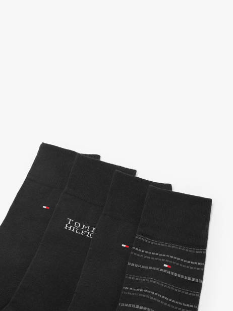 Sokken Tommy hilfiger Zwart socks 71229780 ander zicht 3