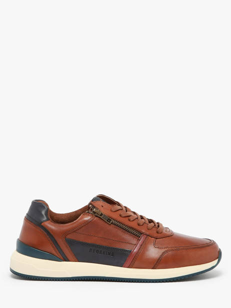 Sneakers Callias Uit Leder Redskins Bruin men CALLIAS