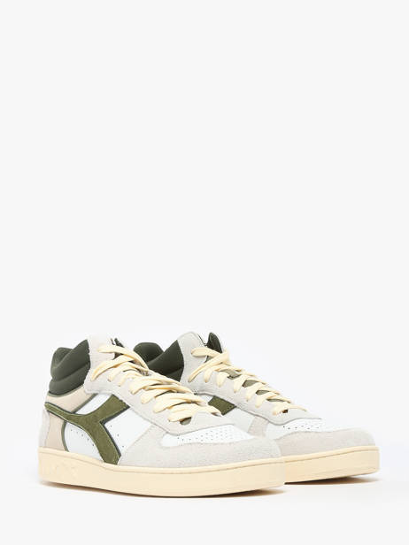 Mediumhoge Magic Sneakers Uit Leder Diadora Veelkleurig unisex 1178563 ander zicht 1