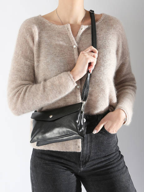 Cross Body Tas Venus Miniprix Zwart venus F2309 ander zicht 1
