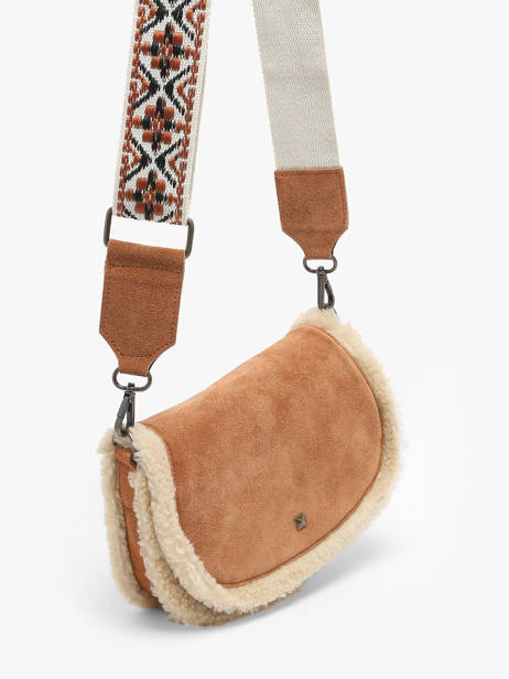 Cross Body Tas Risia Leder Pieces Bruin risia 17152862 ander zicht 2