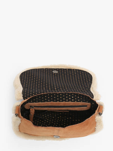 Cross Body Tas Risia Leder Pieces Bruin risia 17152862 ander zicht 3