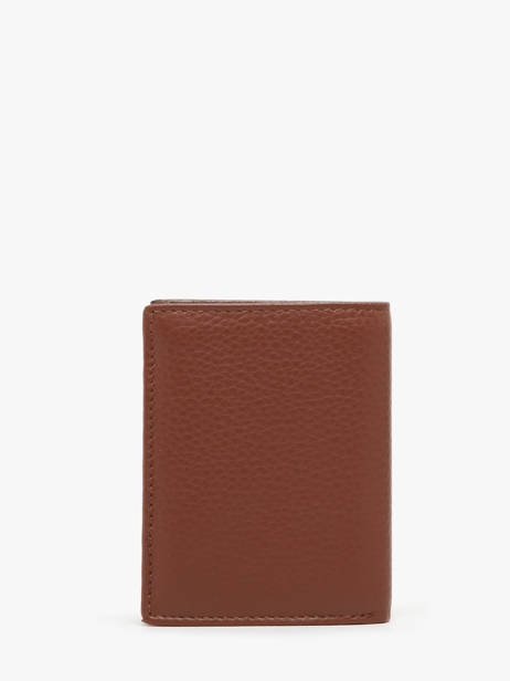 Portefeuille Leder Yves renard Bruin foulonne 23520 ander zicht 3
