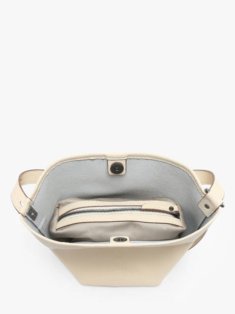 Schoudertas Rugzak S Cavalier Leder Etrier Beige cavalier ECLR126S ander zicht 4