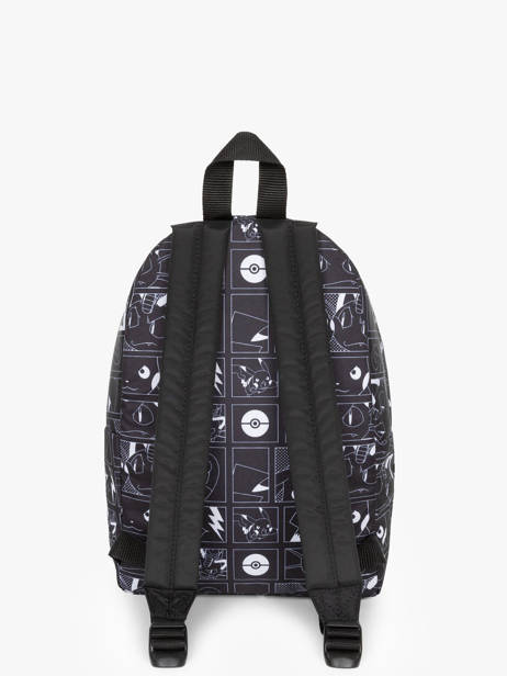 Rugzak Eastpak Zwart eastpak x pokemon K043POK ander zicht 3