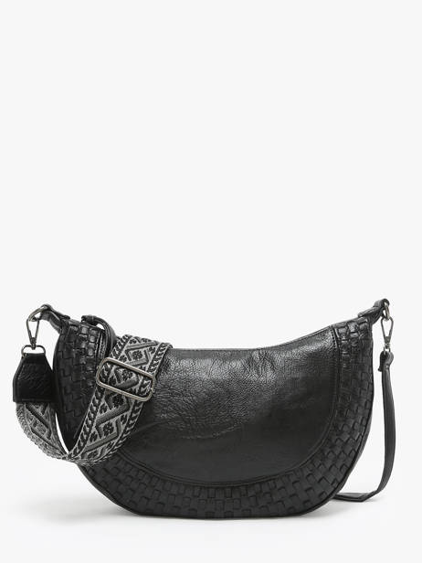 Cross Body Tas Winter Tresse Miniprix Zwart winter tresse 6003
