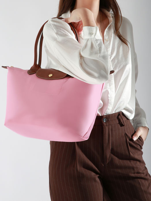 Longchamp Le pliage original Roze