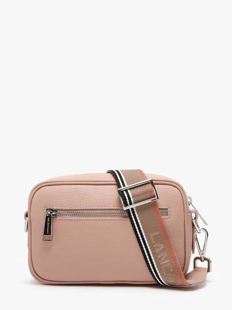 Cross Body Tas Milano Ana Leder Lancaster Roze milano ana 60 ander zicht 4
