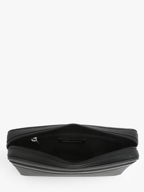 Herenpocket Tommy hilfiger Zwart corporate AM13047 ander zicht 2