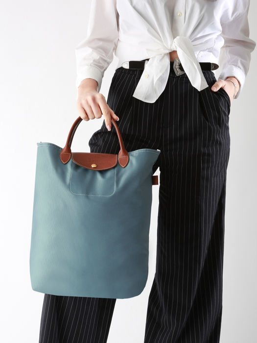 Longchamp Le pliage original Shopping Blauw