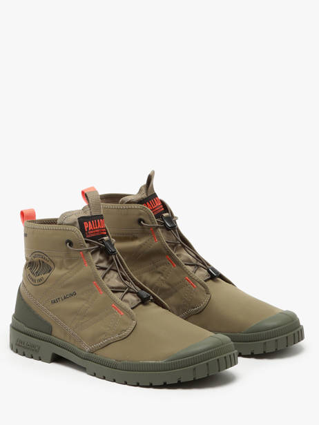 Sneakers Sp20 Travel Hi Palladium Groen men 74476377 ander zicht 1