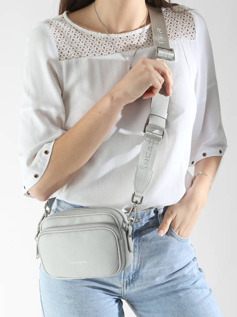 Cross Body Tas Milano Ana Leder Lancaster Grijs milano ana 61 ander zicht 1