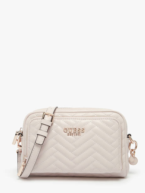 Cross Body Tas Eco Carly Polyurethaan Guess Beige eco carly QG950814