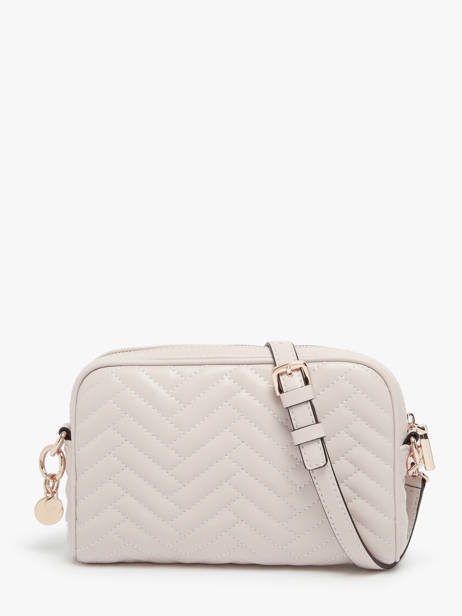Cross Body Tas Eco Carly Polyurethaan Guess Beige eco carly QG950814 ander zicht 4