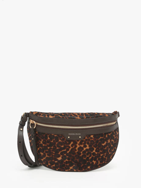Belt Bag Othilia Luipaard Leder Vanessa bruno Bruin cabas 11V40878