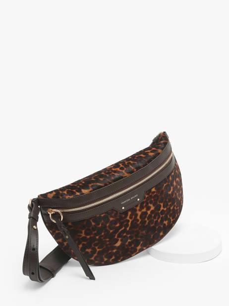 Belt Bag Othilia Luipaard Leder Vanessa bruno Bruin cabas 11V40878 ander zicht 2