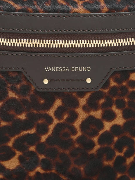 Belt Bag Othilia Luipaard Leder Vanessa bruno Bruin cabas 11V40878 ander zicht 5