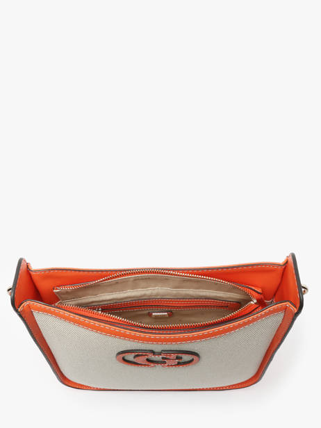 Schoudertas Sebina Katoen Guess Oranje sebina AG952403 ander zicht 3