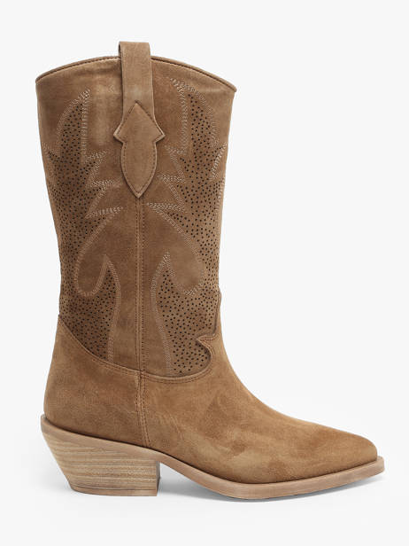Santiago Laarzen Holly Uit Leder Alpe Bruin women 53551101