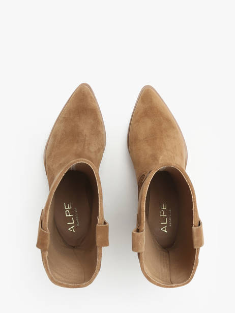 Santiago Laarzen Holly Uit Leder Alpe Bruin women 53551101 ander zicht 4