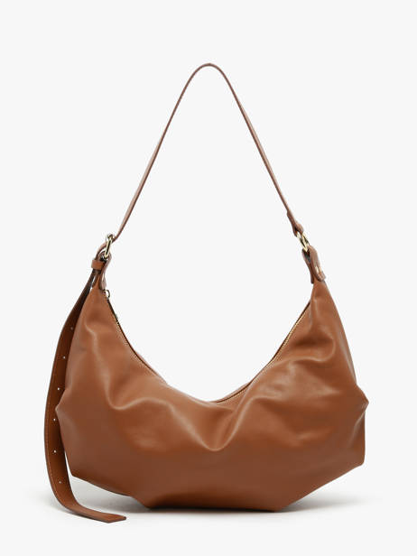 Schoudertas Sauvage Leder Milano Bruin sauvage SA24111