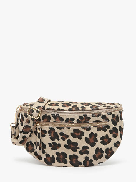Heuptasje Velvet Leopardo Leder Milano Veelkleurig velvet leopardo VL24091