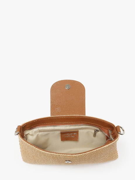 Cross Body Tas Mini Osier Italie Lancaster Beige mini osier italie 117 ander zicht 3