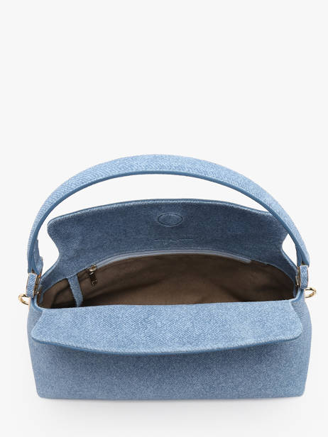 Schoudertas Denim Nathan baume Blauw denim 4D ander zicht 3