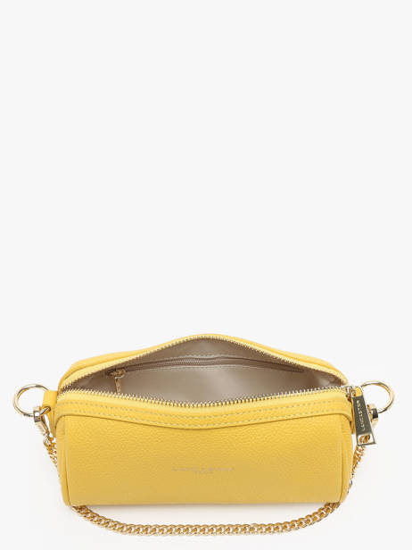 Cross Body Tas Milano Ana Leder Lancaster Geel milano ana 100 ander zicht 3