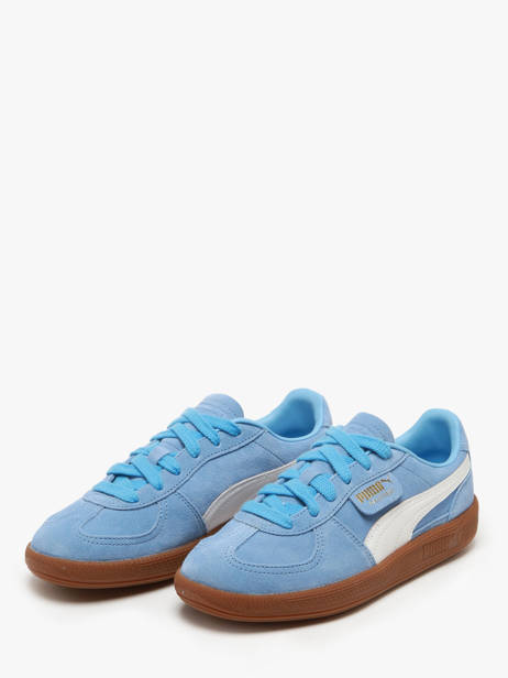 Sneakers Palermo Uit Leder Puma Blauw women 39646344 ander zicht 2