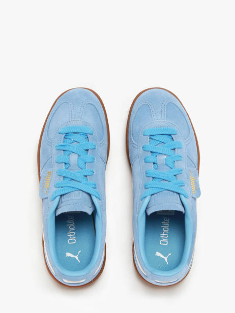 Sneakers Palermo Uit Leder Puma Blauw women 39646344 ander zicht 4