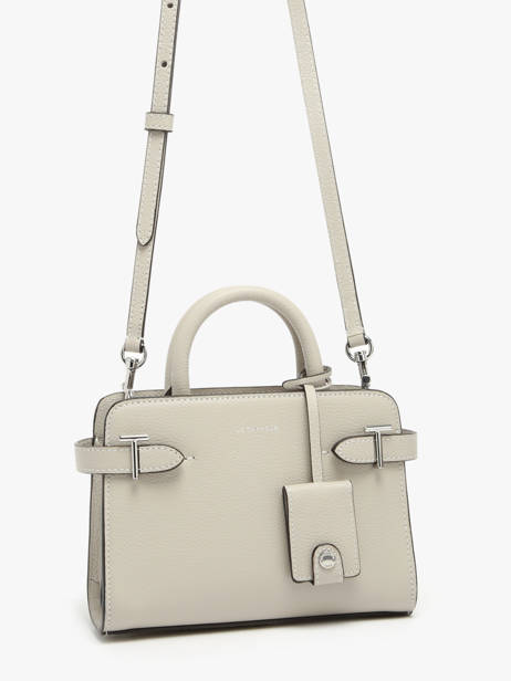 Cross Body Tas Emily Leder Le tanneur Grijs emily TEMI1630 ander zicht 2