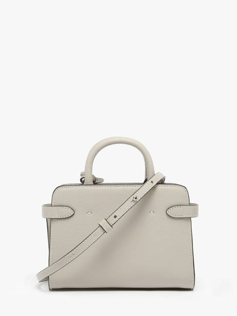 Cross Body Tas Emily Leder Le tanneur Grijs emily TEMI1630 ander zicht 4