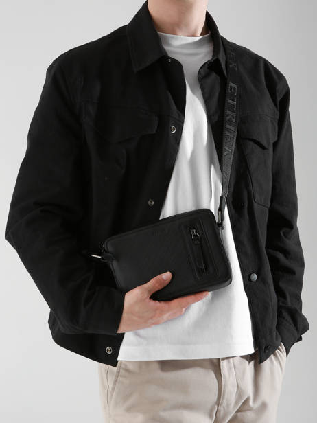 Cross Body Tas FlÃ¨che Etrier Zwart fleche EFLE730S ander zicht 1