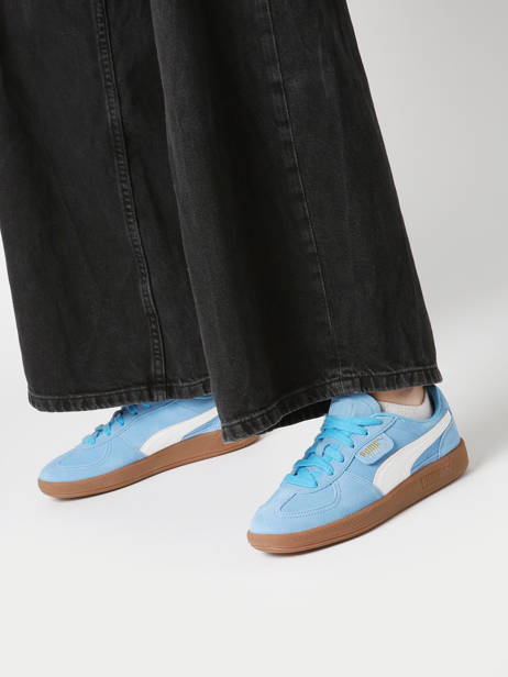 Sneakers Palermo Uit Leder Puma Blauw women 39646344 ander zicht 1
