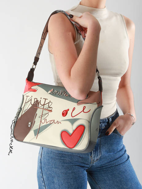 Cross Body Tas Ole Anekke Veelkleurig ole 40762136 ander zicht 1
