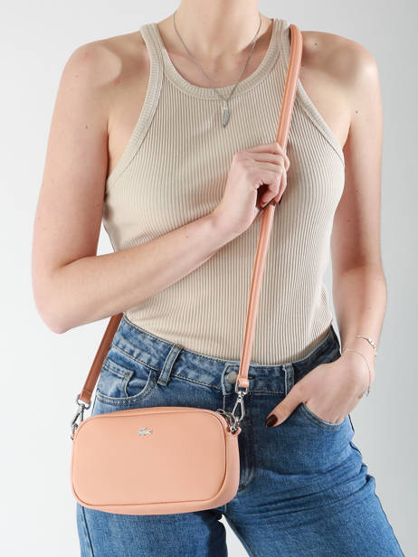 Cross Body Tas Daily City Lacoste Oranje daily city NF4755DZ ander zicht 1