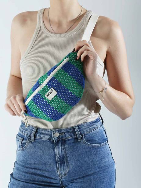 Heuptasje Wouf Veelkleurig crochet WTO25010 ander zicht 1