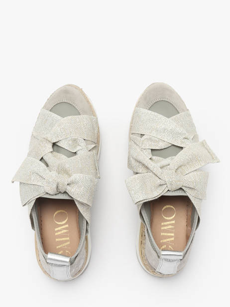 Sneakers Venus Gaimo Zilver women VENUS ander zicht 4