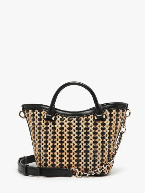 Cross Body Tas Atalia Raphia Guess Zwart atalia WG964775 ander zicht 4