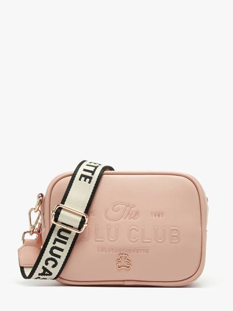 Cross Body Tas Logo Lulu castagnette Oranje logo YZERNAY