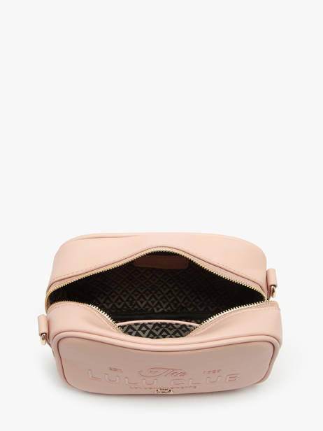 Cross Body Tas Logo Lulu castagnette Oranje logo YZERNAY ander zicht 3