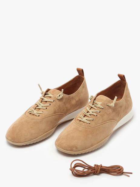 Sneakers Dart Uit Leder Mam'zelle Bruin women CSGLO24 ander zicht 2