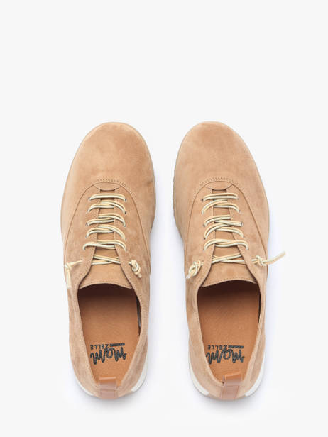 Sneakers Dart Uit Leder Mam'zelle Bruin women CSGLO24 ander zicht 4