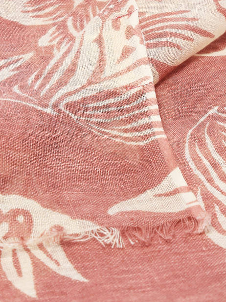Sjaal Rosas Linnen 100x100cm Biba Veelkleurig accessoires RI266A ander zicht 1